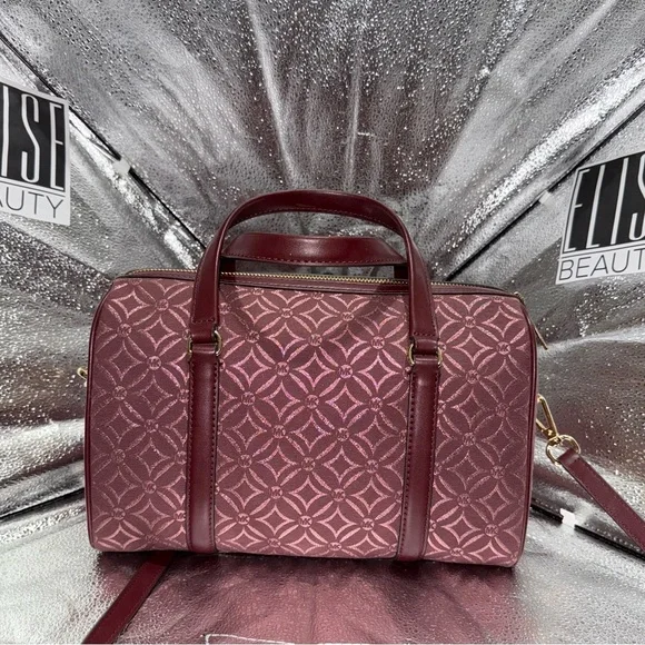 MICHAEL KORS (NWT): Travel Duffle Satchel - Oxblood - Picture 2 of 2